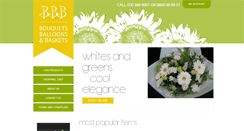 Desktop Screenshot of bbbflorist.co.nz